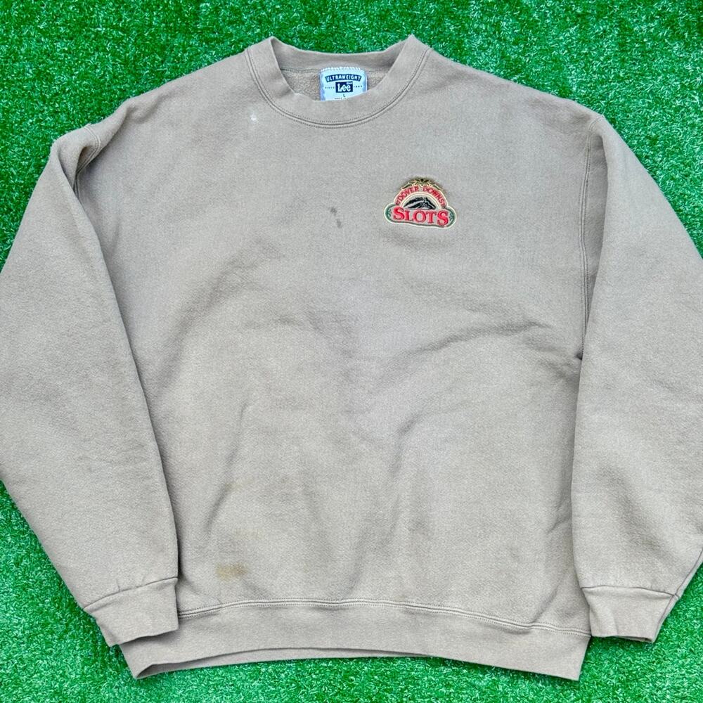 LEE Ultraweight Sweatshirt Pullover Crewneck Dover Down Slots Vintage